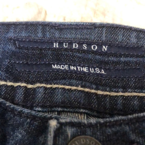 Hudson Dark wash Low Rise Flare Jean - Picture 11 of 12